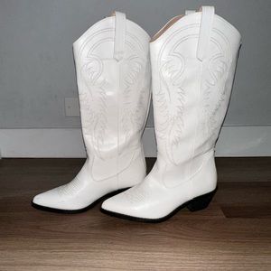 White Cowgirl Boots